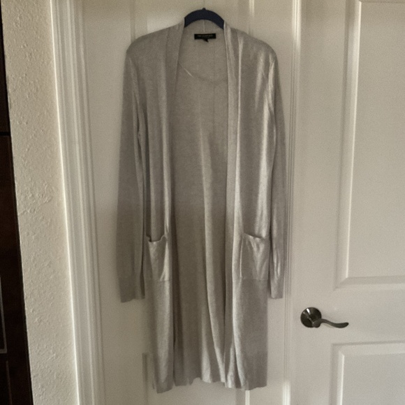 Banana Republic long Silk and Cotton Cardigan new without tag - Picture 1 of 5